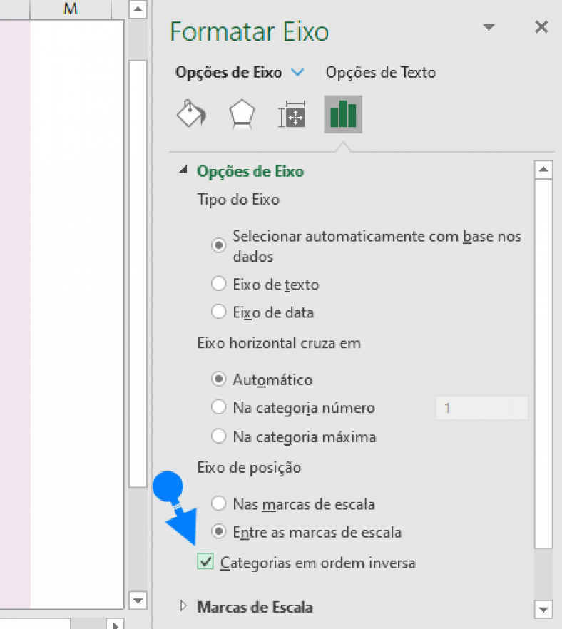Inverter A Ordem Das Categorias Do Eixo Do Gr Fico No Excel