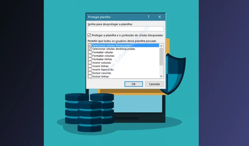 Proteger Células de uma Planilha