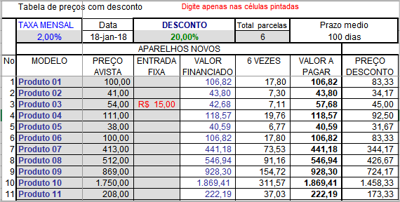 Expert em fórmulas do excel