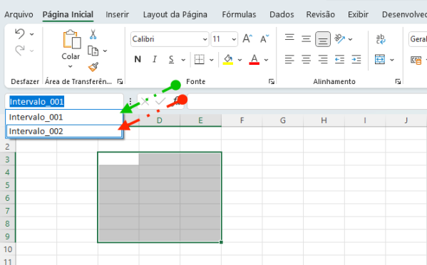 Como Editar Nomes De Intervalos E Tabelas No Excel