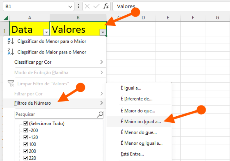 Como Somar Apenas Valores Positivos Na Planilha De Excel Tudo Excel 1885