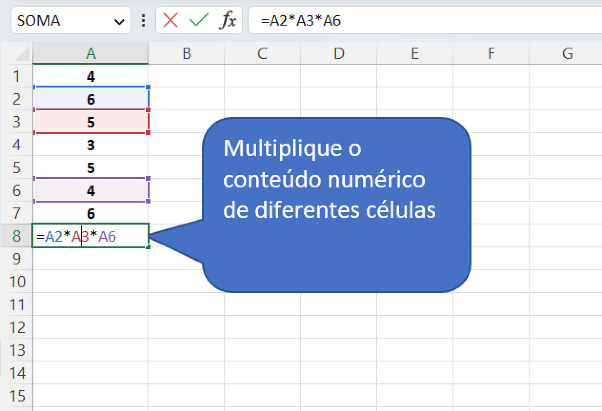 Como Somar Subtrair Multiplicar E Dividir No Excel Tudo Excel