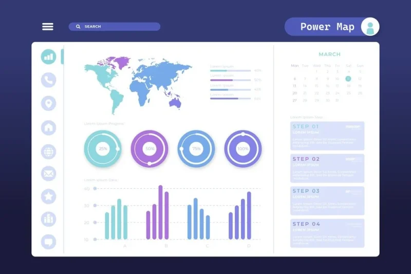 Microsoft Power Map para Excel