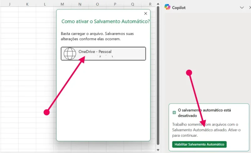 Comece usar a IA Copilot no MS Excel