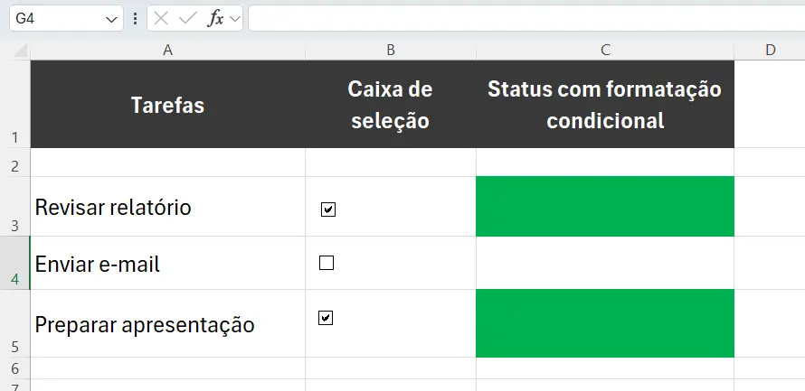 Testar a Funcionalidade da formatação